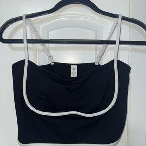 ALO Yoga Black Activewear Top